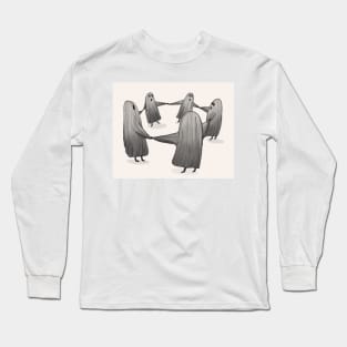 Ring around the rosy ghosts Long Sleeve T-Shirt